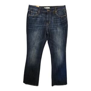 Levis 515 Bootcut Jeans Womens Size 14M Blue Mid Rise Dark Wash Classic Casual